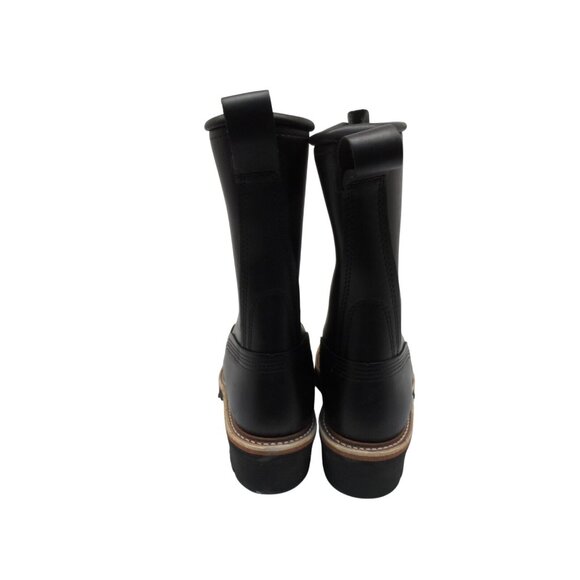 Hoffman Men's 10" Comp. Toe Lineman Climbing Boots Black Leather Size 10.5D - Picture 3 of 6